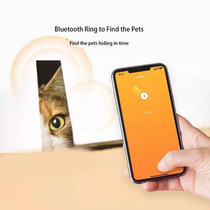 Smart Pet Tracker Pet Kit Bluetooth Collar Pet Dog Collar Cat Tracker Adjustable Control Sports Activity Sleep Waterproof Collar