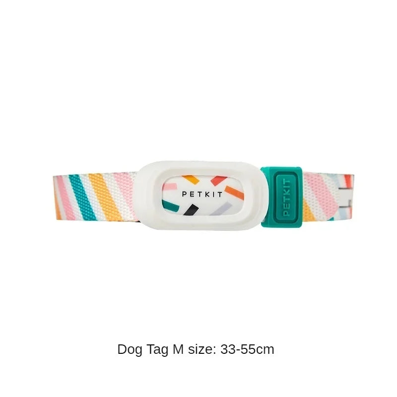 Smart Pet Tracker Pet Kit Bluetooth Collar Pet Dog Collar Cat Tracker Adjustable Control Sports Activity Sleep Waterproof Collar